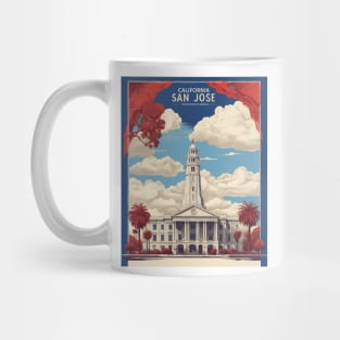 San Jose California United States of America Tourism Vintage Travel Mug